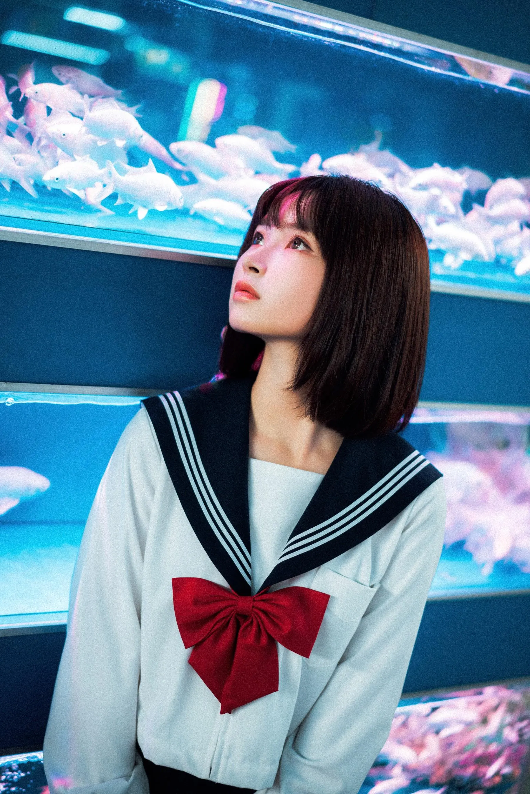 河豚抚子 – NO.11 金鱼jk [25P]插图7